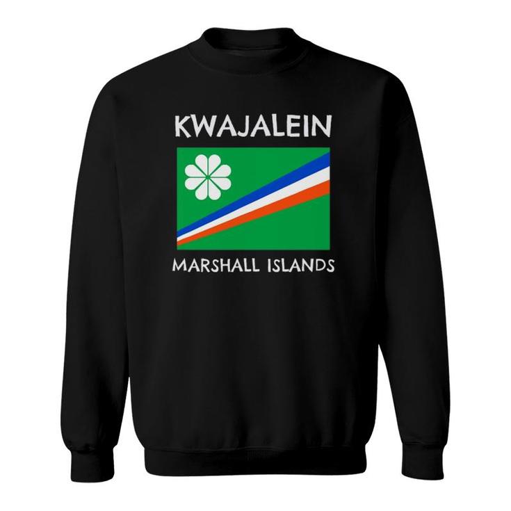 Kwajalein Marshall Islands Kwaj Flag Sweatshirt