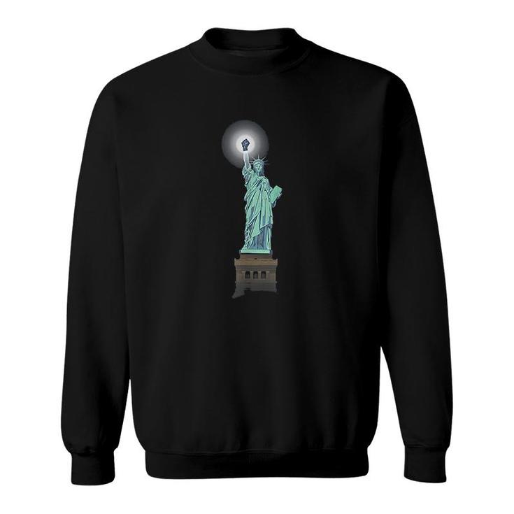 Lady Liberty Knows Sweatshirt