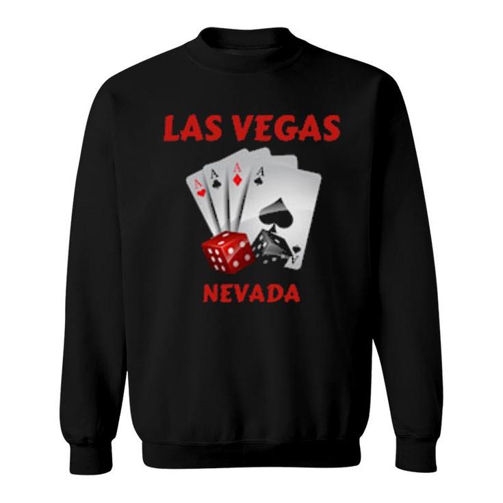 Las Vegas Nevada Grafik Sweatshirt