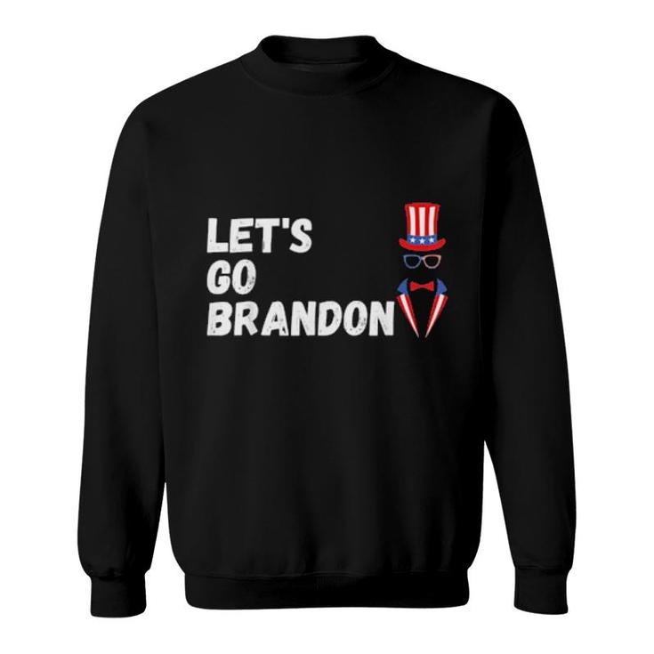 Lets Go Brandon Let’S Go Brandon American Flag Sweatshirt