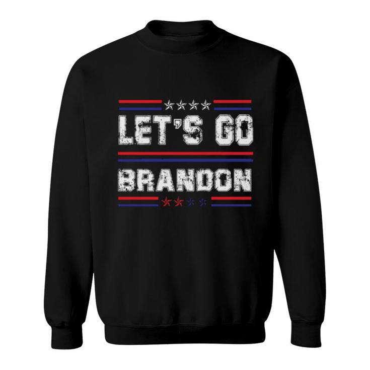 Lets Go Brandon Tee Funny Trendy Sarcastic Let's Go Brandon Sweatshirt
