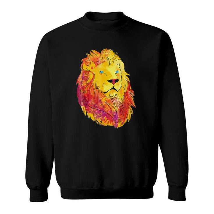 Lion Men, Vintage Lion Sweatshirt