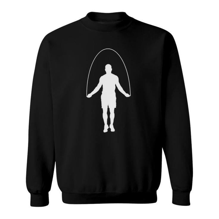 Love Jumping Rope And Skipping Nice Gift Fitness Exercise Sweatshirt