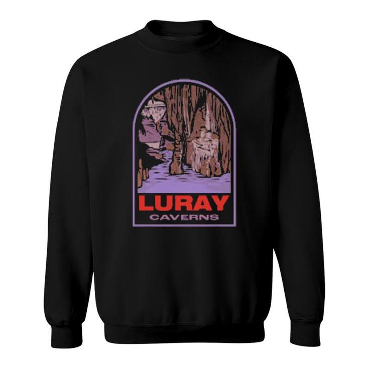 Luray Caverns Virginia Badge Sweatshirt Mazezy DE