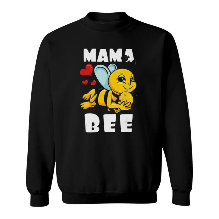 Mama Bee  Mothers Day Honey Beekeeper Mom Gift Idea Sweatshirt