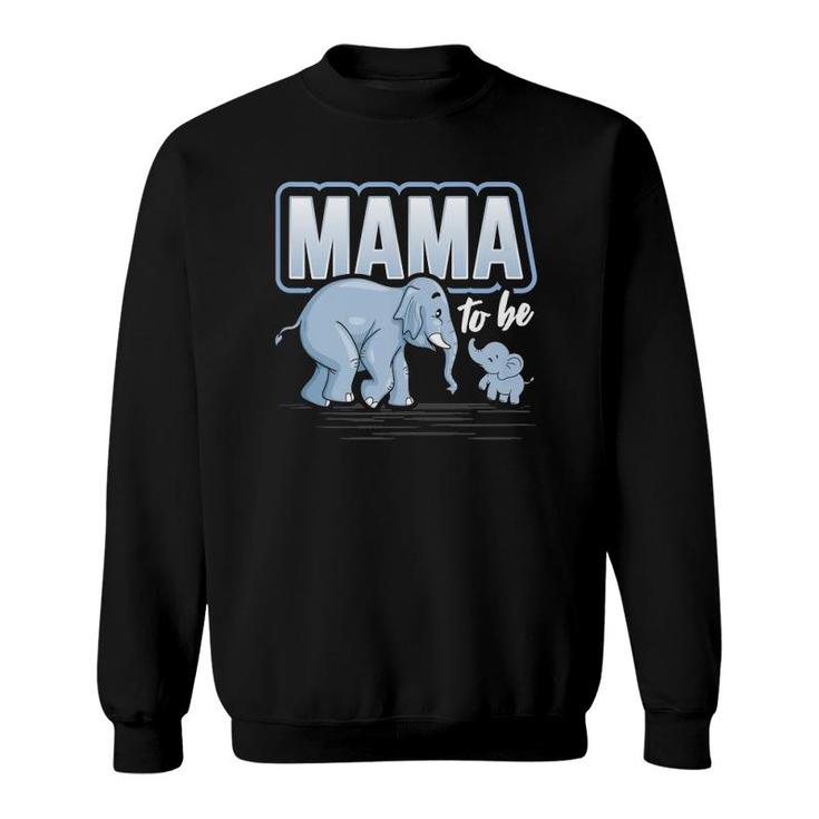Mama To Be Elephant Baby Shower Pregnancy Gift Soon To Be  Sweatshirt