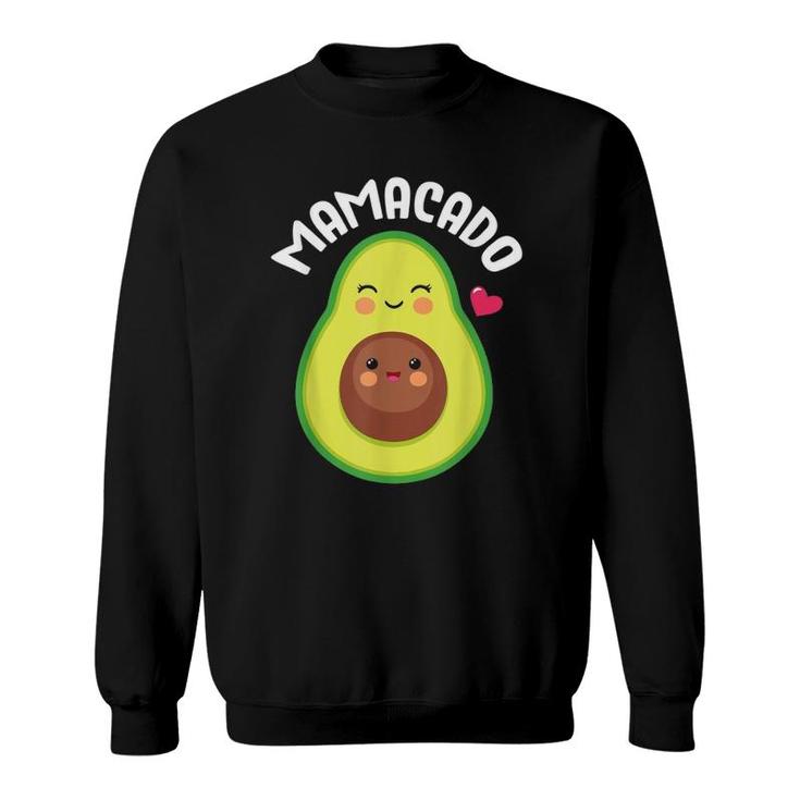 Mamacado Pregnant Avocado Pregnancy Announcement Gift Sweatshirt