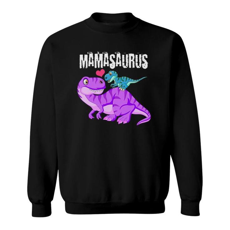 Mamasaurus Dinosaur Rex Mother Day For Mom Gift Mama Sweatshirt