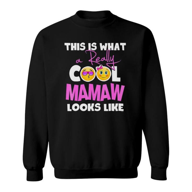 Mamaw Gifts From Grandson Granddaughter Sweatshirt