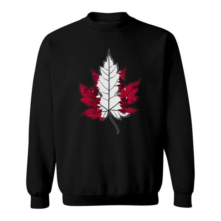 Maple Leaf Canada  Sweatshirt