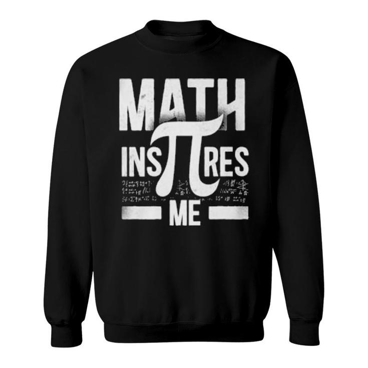 Math Teacher Nerd Student Formula Equation Pi Day Math  Sweatshirt