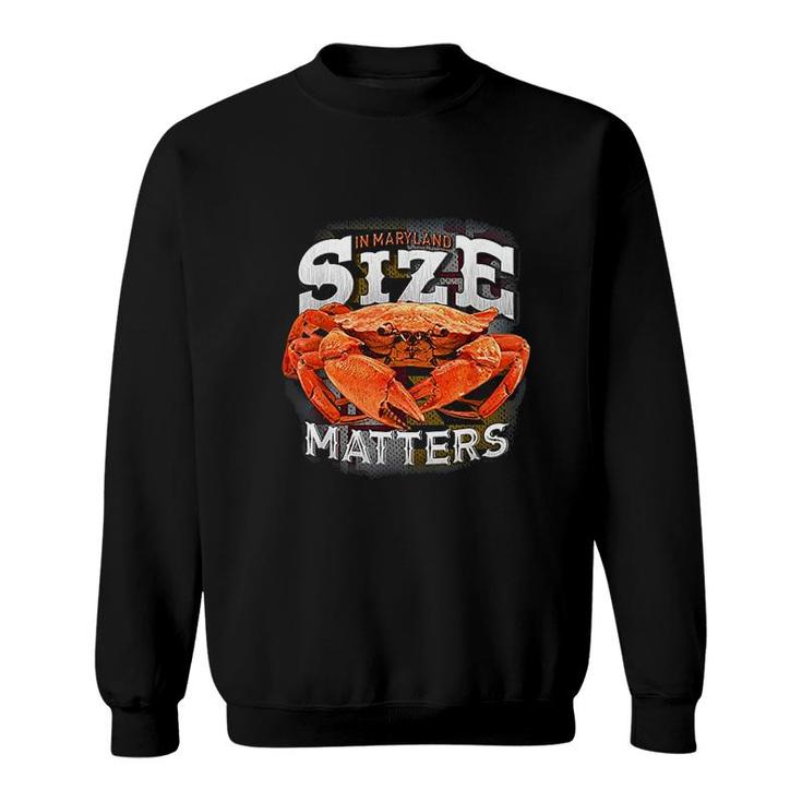 Matters In Maryland Blue Crab Sweatshirt