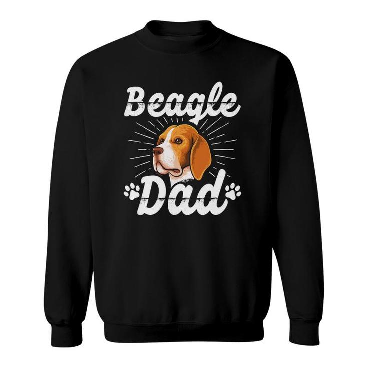 Mens Beagle Dad Dog Owner Dog Dad Beagle Sweatshirt
