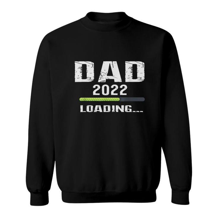 Mens Dad To Be Loading Please Wait Promoted To Daddy 2022 Sweatshirt