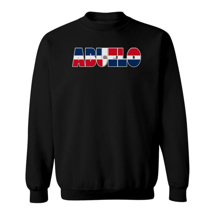 Mens Dominican Flag Abuelo Tee- For Hispanic Grandfather Sweatshirt