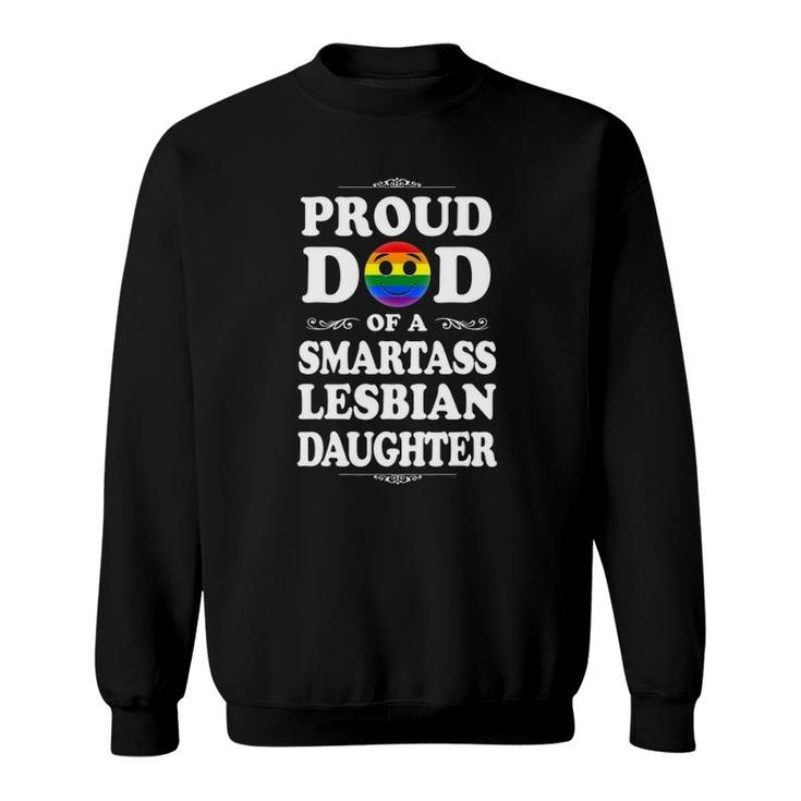 Mens Emojicon Proud Dad Fathers Day Gay Pride Gift Tee Sweatshirt