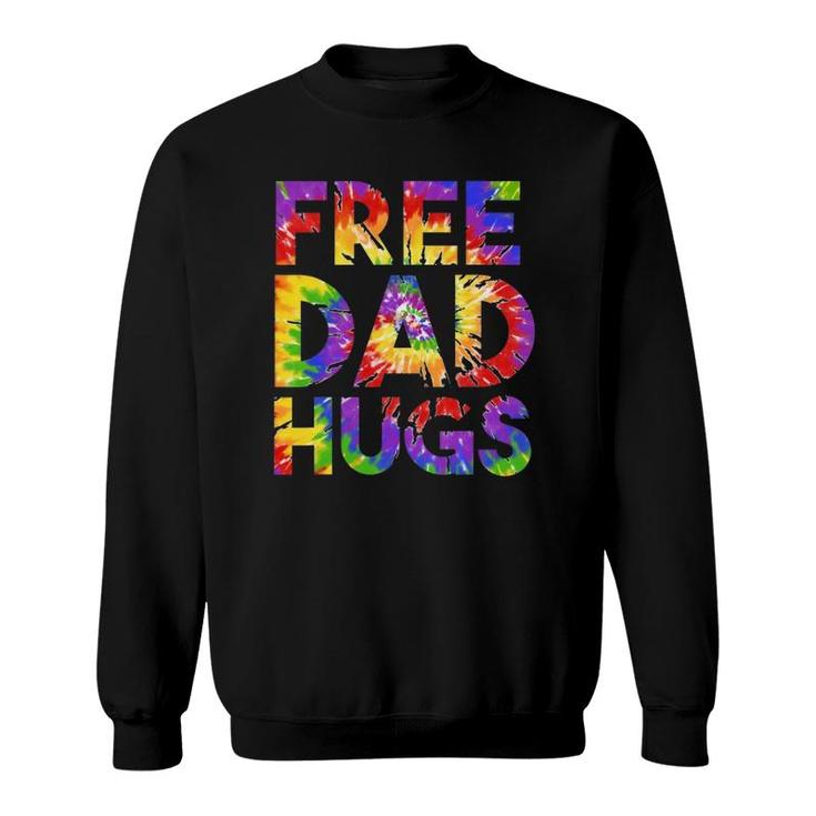 Mens Free Dad Hugs Pride Lgbtq Gay Rights Straight Support Sweatshirt