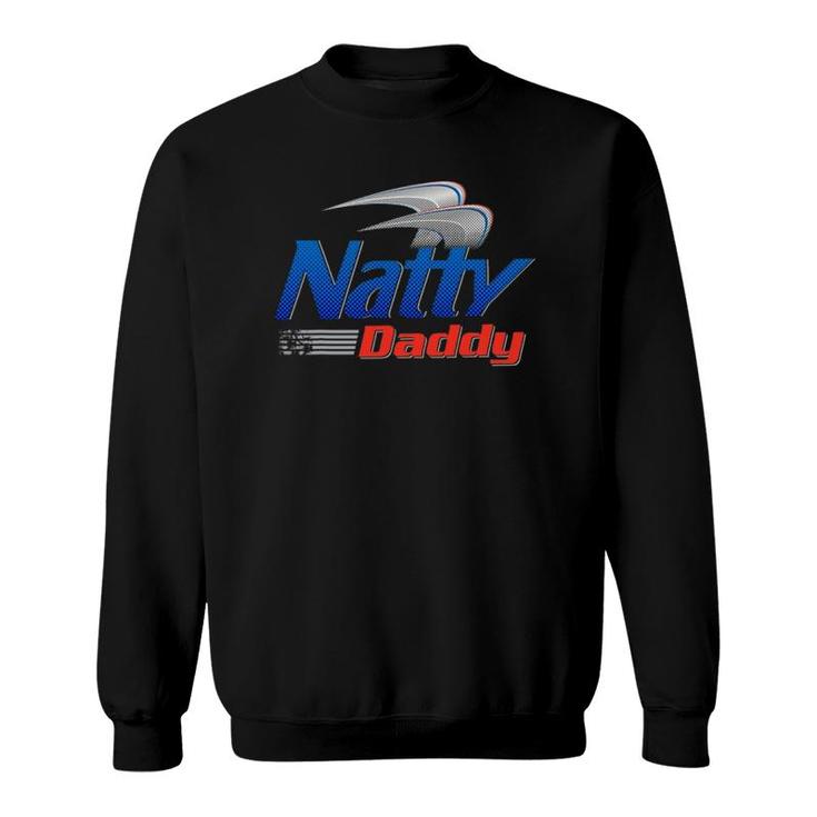 Mens Natty Daddy Dad Bod Light Humor Beer Lover Father's Day Sweatshirt