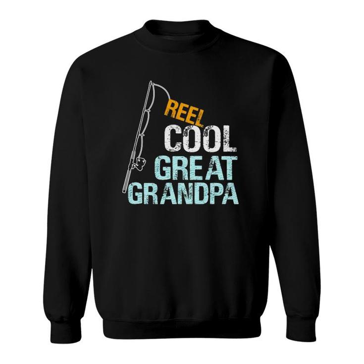Mens Reel Cool Great Grandpa Gift From Granddaughter Grandson Sweatshirt