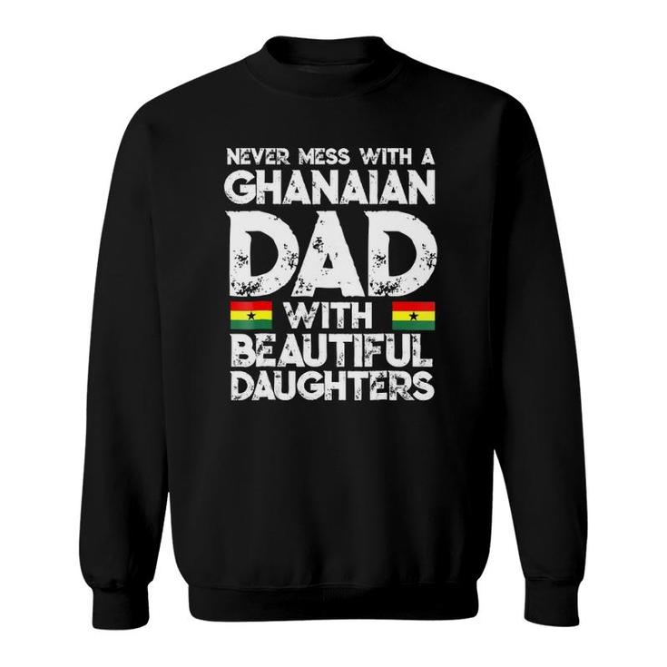Mens Storecastle Ghanaian Dad Daughters Father's Day Sweatshirt