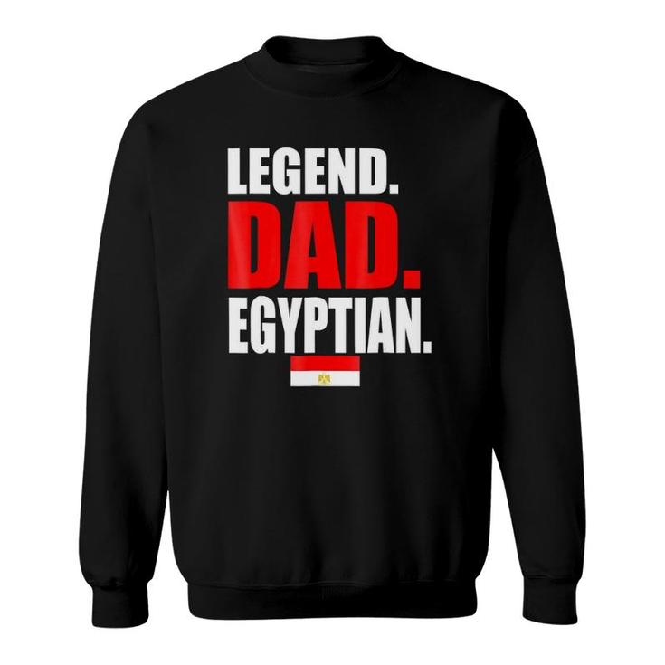 Mens Storecastle Legend Dad Egyptian Egypt Flag Gifsthirt Sweatshirt