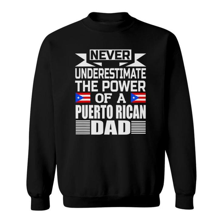 Mens Storecastle Puerto Rican Dad Fathers Puerto Rico Sweatshirt