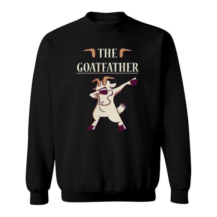 Mens The Goatfather Goat Father Sweatshirt