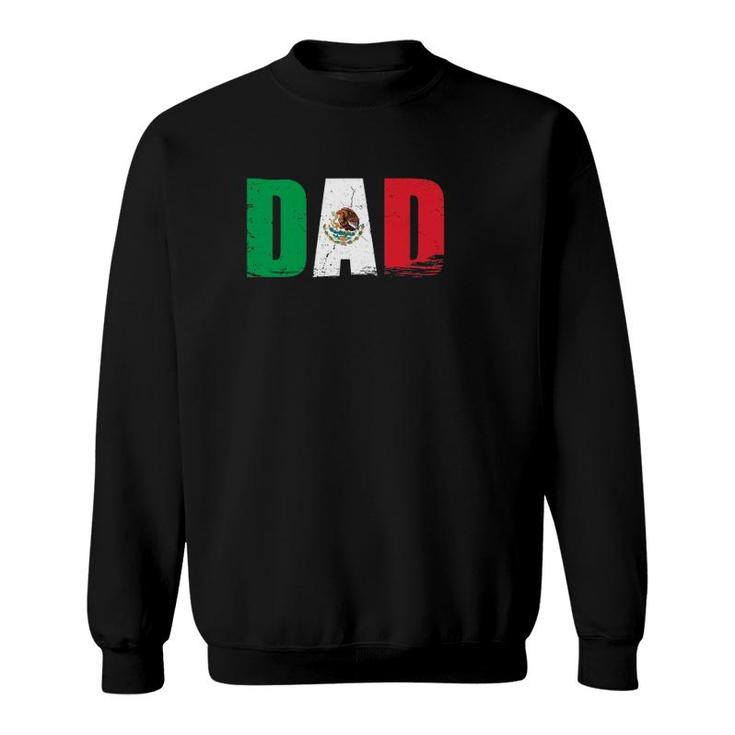 Mexican Dad Fathers Day Gift Cinco De Mayo Dad Outfit Sweatshirt