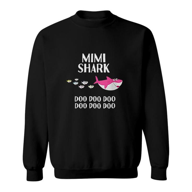 Mimi Shark Doo Doo For Grandma Sweatshirt