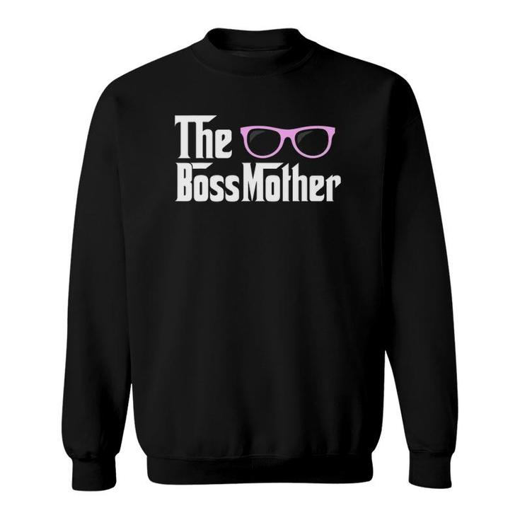Mini Boss Tee Father Mother Son Daughter Baby Matching Sweatshirt