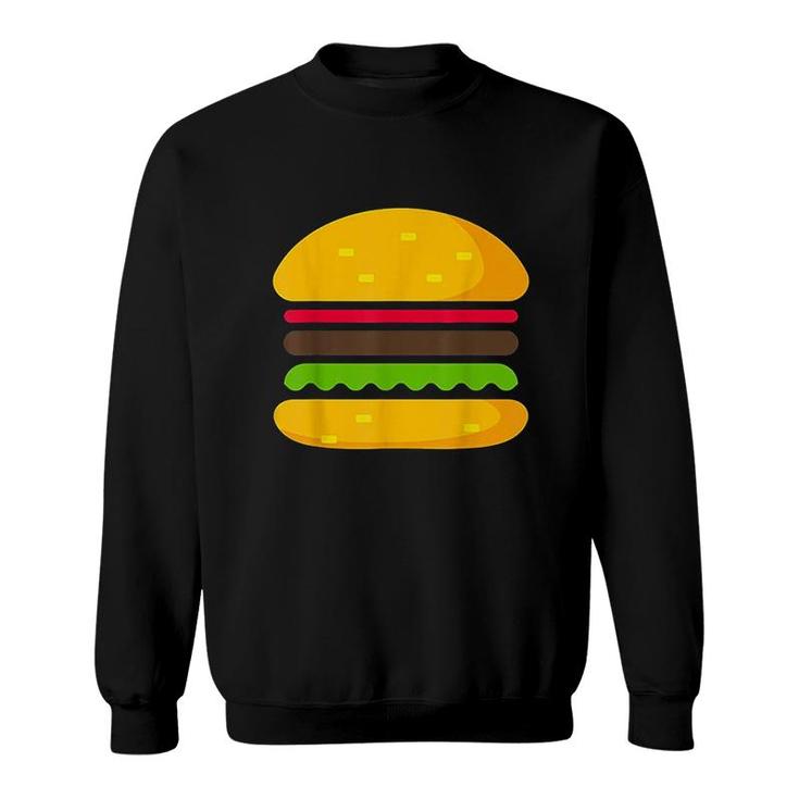 Minimalist Hamburger Sweatshirt
