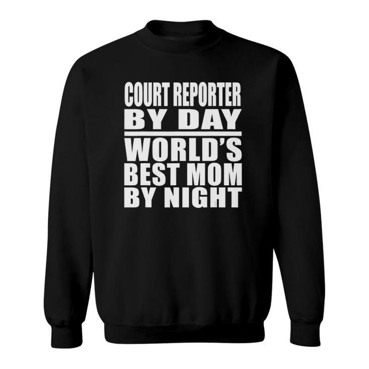 Mom Job Tee Court Reporter Best Mom Mothers Day Gift Sweatshirt