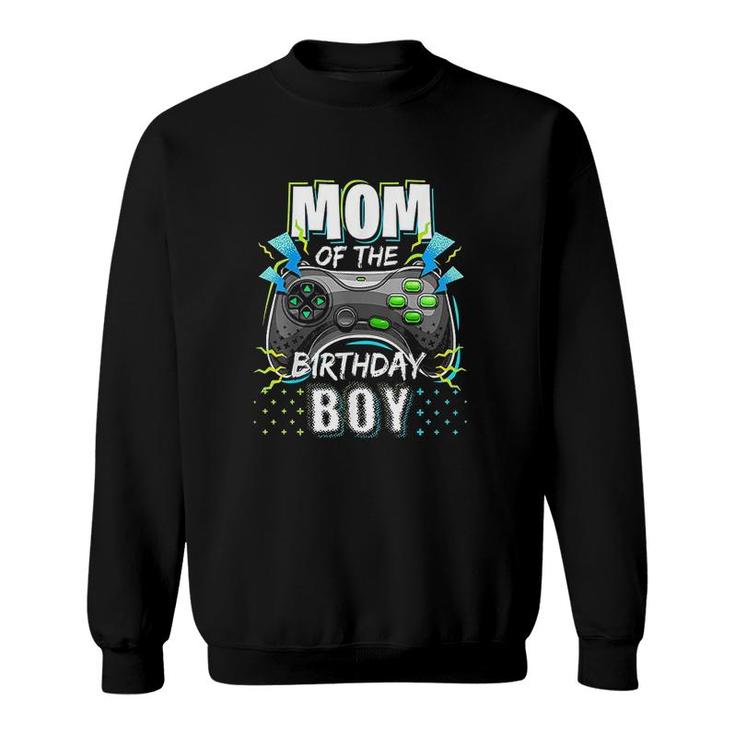 Mom Matching Video Gamer Birthday Party Mothers Day Sweatshirt