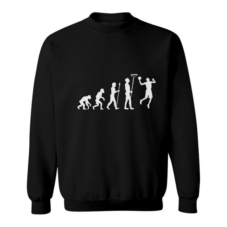 Monkey To Modern Basketball Sweatshirt