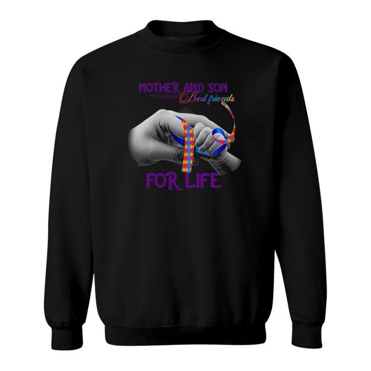 Mother And Son Best Friends For Life Matching Gift Mom & Son Sweatshirt