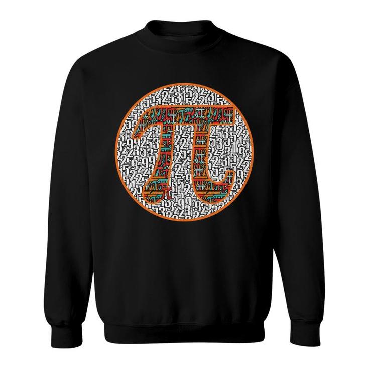 National Pi Day Math Numbers Pi Value 314 March 14 Symbol Sweatshirt