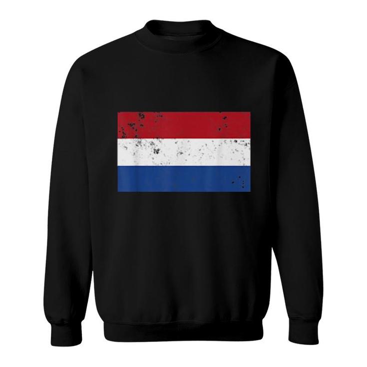 Netherlands Flag Traditional Sweatshirt