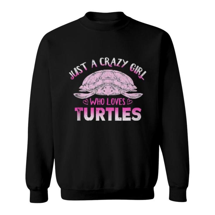 Ocean Animal Turtle Girls Sea Turtle  Sweatshirt
