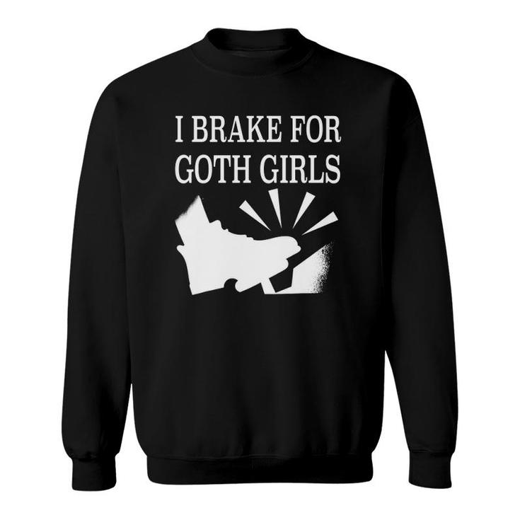 Oddities Decor Girls Gothic Graphic Trad Goth Sweatshirt