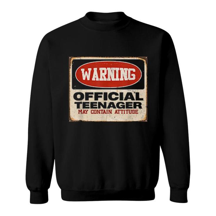 Officialnager 13Th Birthday 13 Year Old Sweatshirt
