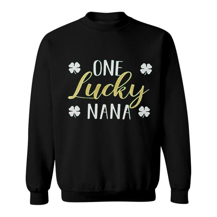 One Lucky Nana St Patricks Day Sweatshirt