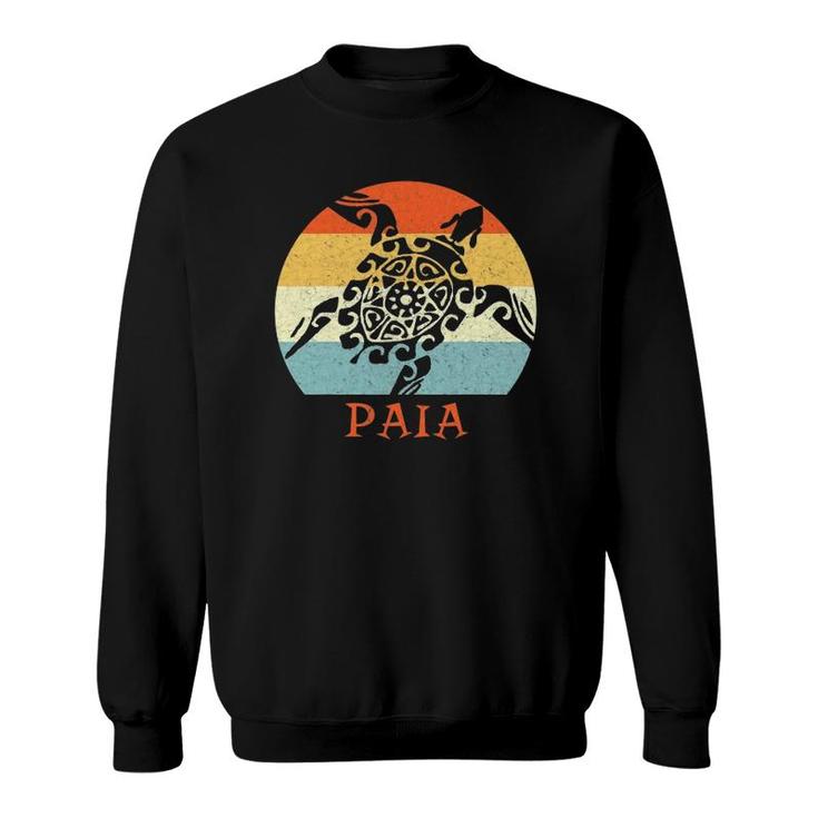 Paia Maui Vintage Retro Throwback Vacation Souvenir Sweatshirt