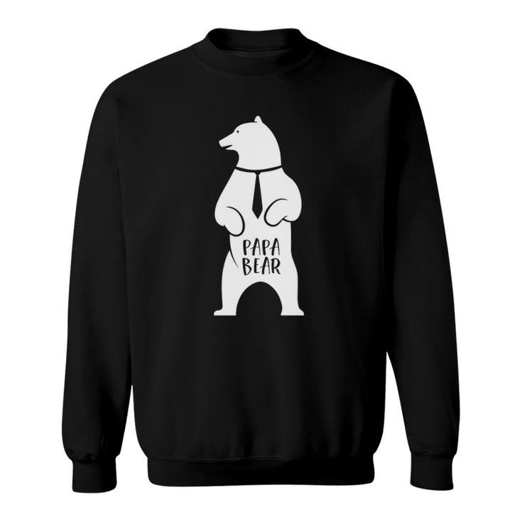 Papa Bear Father's Day Best Gift For Papa Sweatshirt