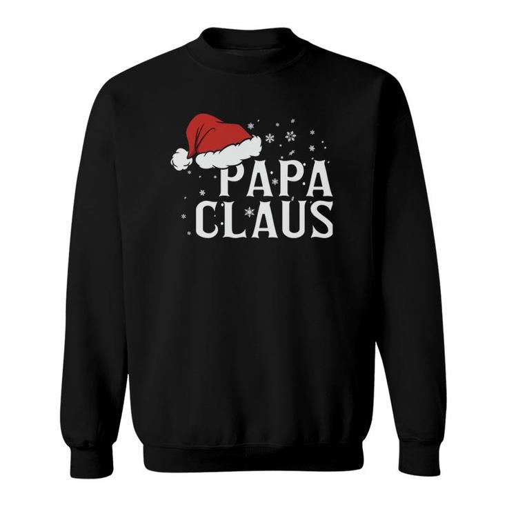 Papa Claus Funny Dad Santa Essential Sweatshirt