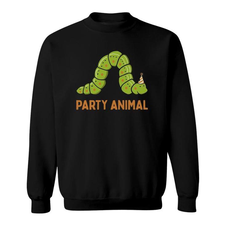 Party Animal Caterpillar Birthday Tee, Caterpillar Birthday Sweatshirt