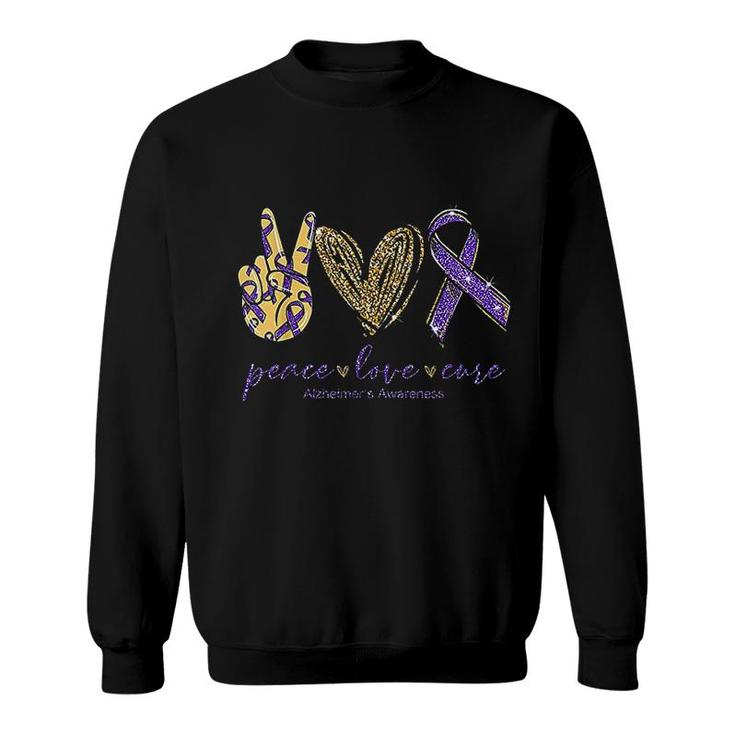 Peace Love Cure Sweatshirt