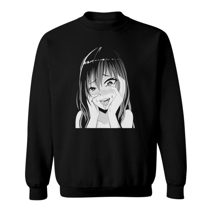 Perfect Pretty And Shy Japanese Manga Girl Sweatshirt