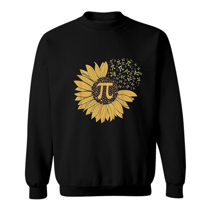 Pi Day Sunflower Sweatshirt