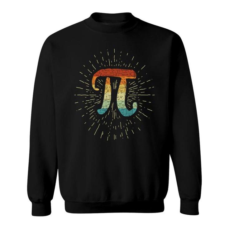 Pi Number Colour Understand Math Teacher Sweatshirt