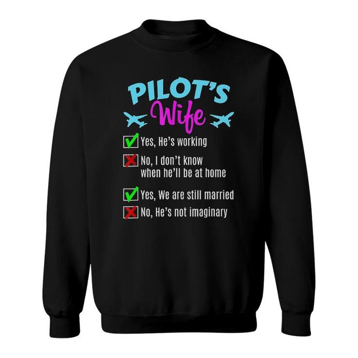 Pilots Wife Funny Sweatshirt